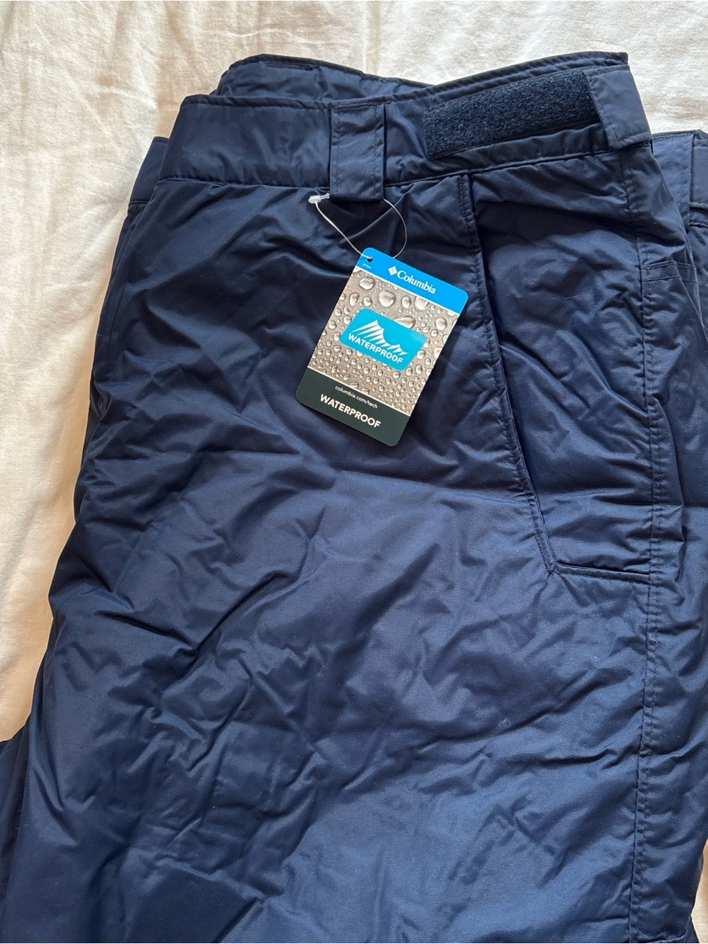 Columbia Men’s Navy Blue Waterproof Jogger Pants